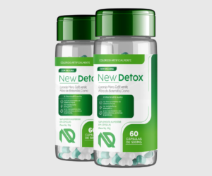 New Detox – Suplemento Natural Para Desintoxicação e Auxiliar no Emagrecimento