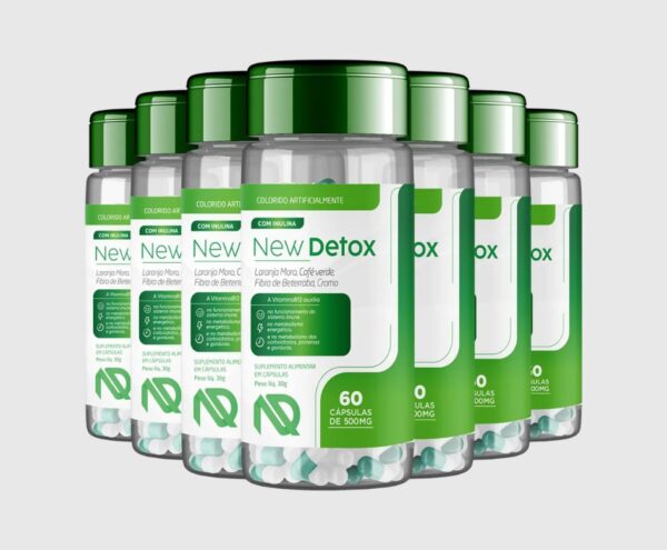 New Detox Original – (Kit 07 Frascos)