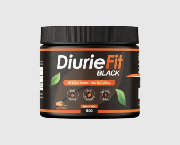 DiurieFit Black - Chá Natural para Desinchar (01 pote)
