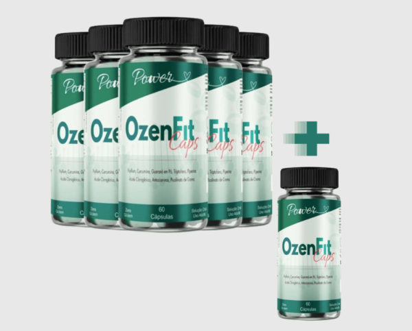 OzenFit Caps –  Ingredientes Naturais (Promoção compre 5 leve 6)