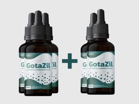 Gotazil Original Nova Fórmula - Pague 3 e Leve 5
