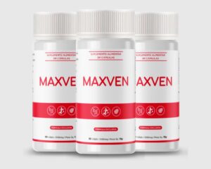 MaxVen 30 Capsulas - 03 Potes + 01 Pote Extra