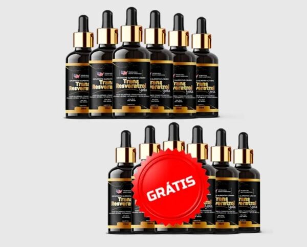 transresveratrol gota kit 07 frascos