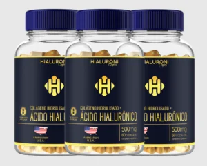 Hialuroni Caps Antissinais (kit Promocional - Compre 3 leve 4)