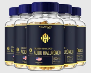 Hialuroni Caps Antissinais (kit Promocional - Compre 5 leve 6)